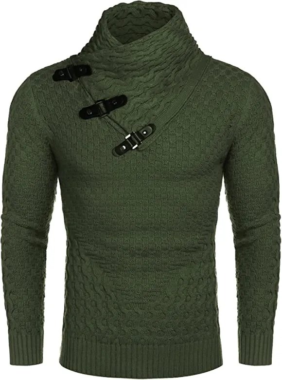 THE LUXE NK GLAM FLY GUY TURTLENECK SWEATER - NKMEN100