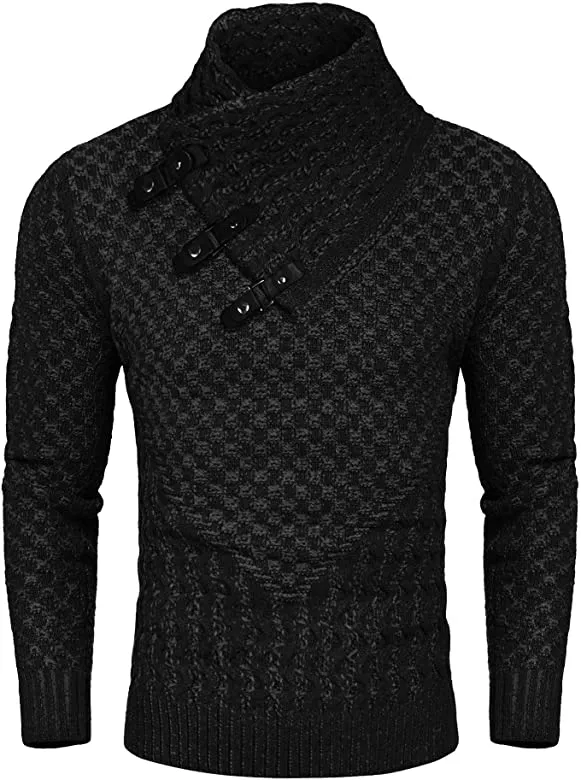 THE LUXE NK GLAM FLY GUY TURTLENECK SWEATER - NKMEN100