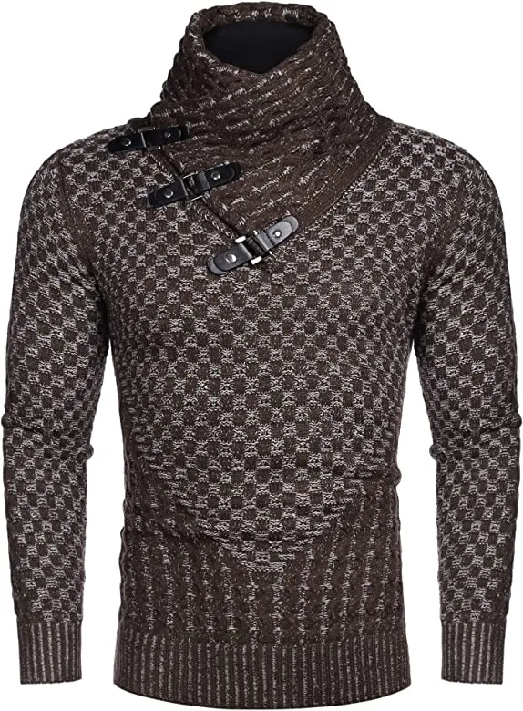 THE LUXE NK GLAM FLY GUY TURTLENECK SWEATER - NKMEN100