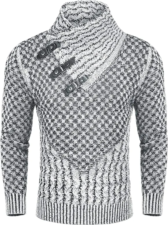 THE LUXE NK GLAM FLY GUY TURTLENECK SWEATER - NKMEN100
