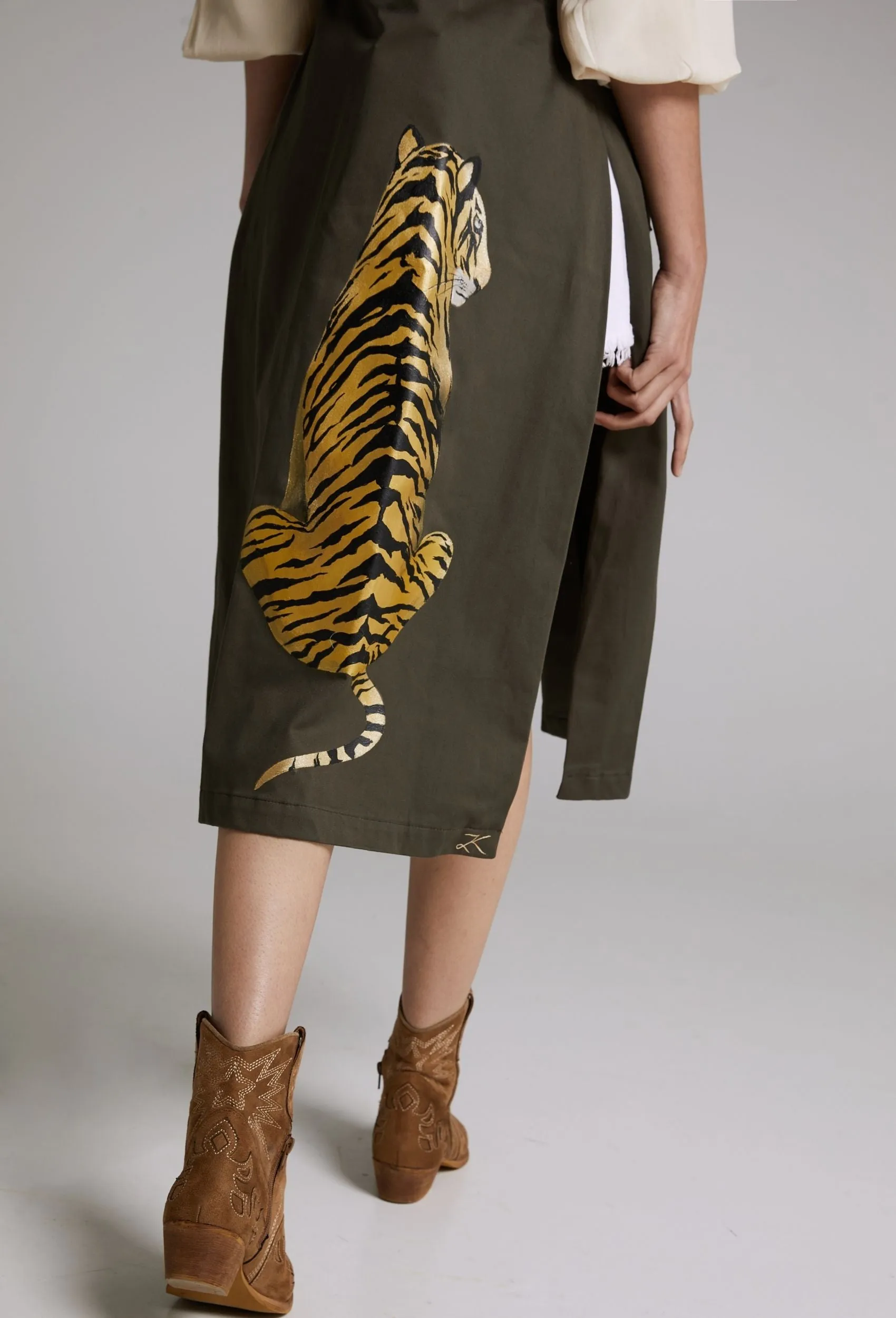 Tiger Long Vest