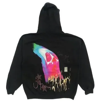 Travis Scott Face Melt Hoodie "Black"