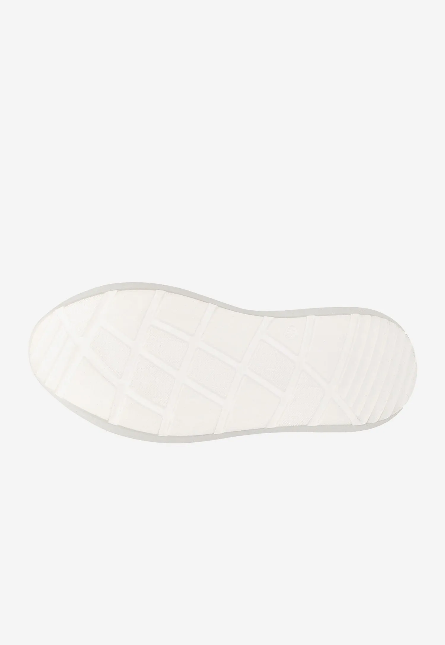 Wojas White and Silver Leather Sneakers | 46228-59