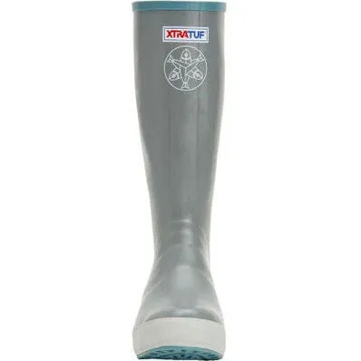 Xtratuf Women's Salmon Sisters 15" Waterproof Legacy Work Boot -Grey- XWL1SD