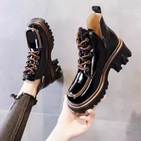 Zipper Ankle Boots for Women - Eleanor