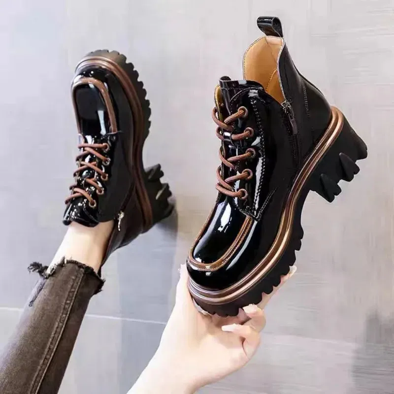 Zipper Ankle Boots for Women - Eleanor