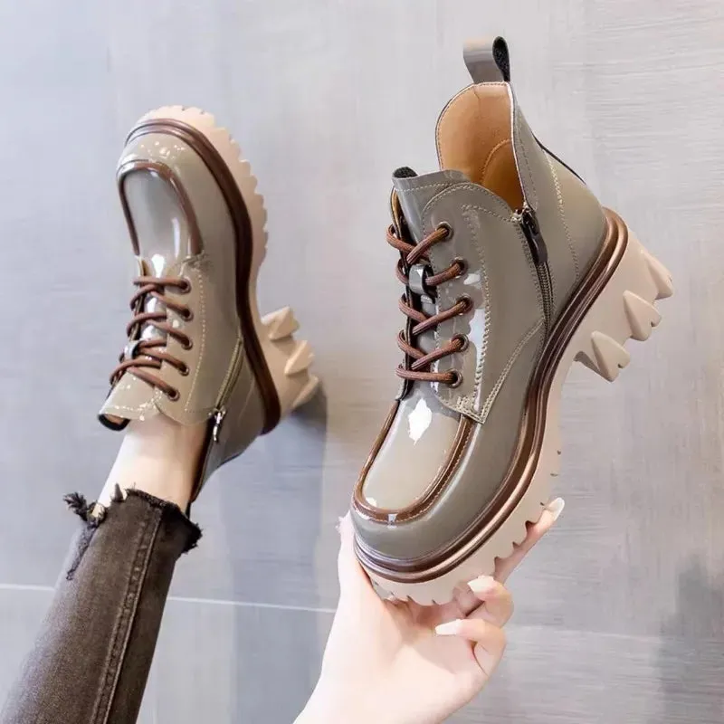 Zipper Ankle Boots for Women - Eleanor