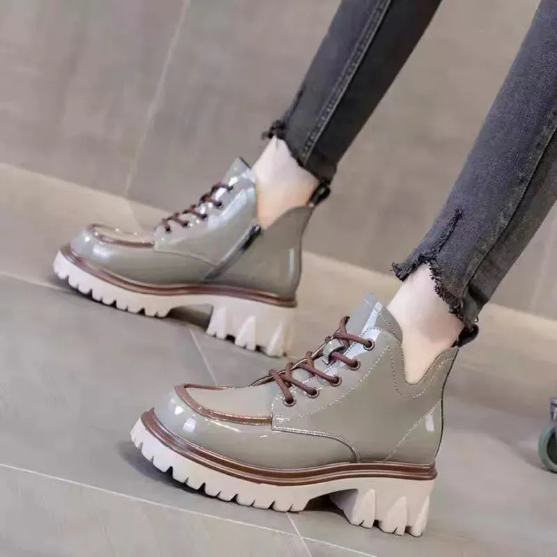 Zipper Ankle Boots for Women - Eleanor